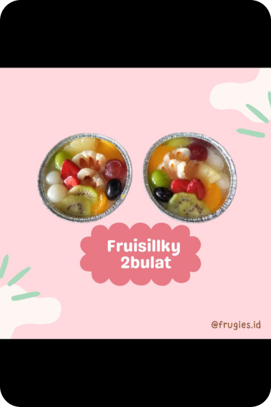 FruitSilky paket 2 bulat