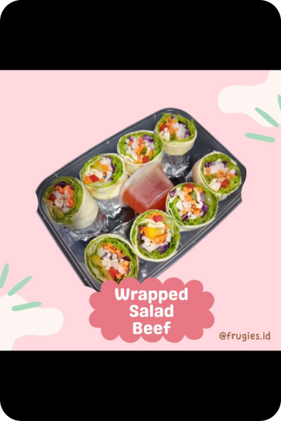 Wrapped Salad Beef