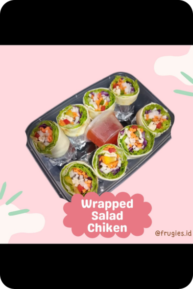 Wrapped Salad Chicken