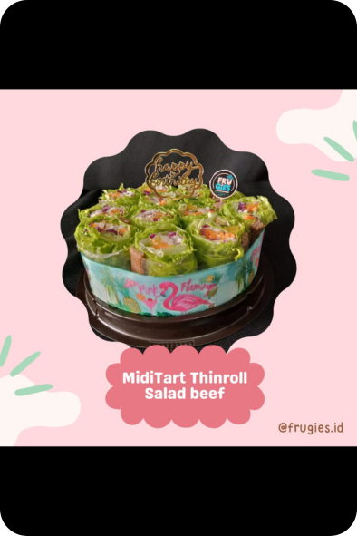 Midi Tart Thinroll Beef